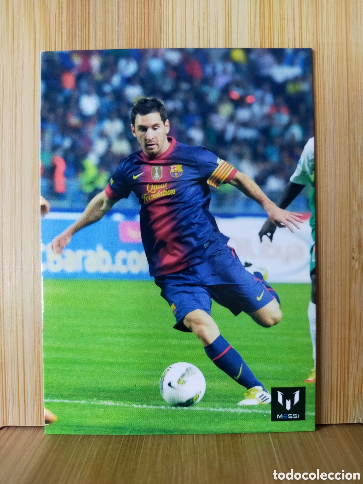 Cromos de F&uacute;tbol: 2013 CROMO OFFICIAL MESSI CARD COLLECTION EDITORIAL ICONS N 40