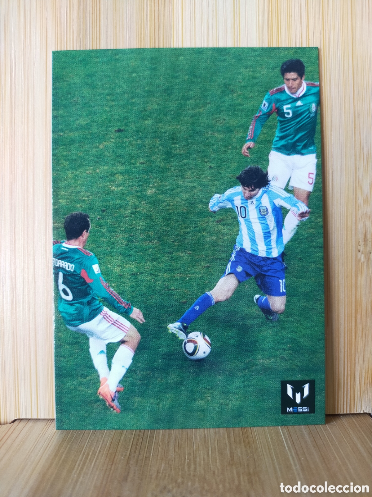 Cromos de F&uacute;tbol: 2013 CROMO OFFICIAL MESSI CARD COLLECTION EDITORIAL ICONS N 47