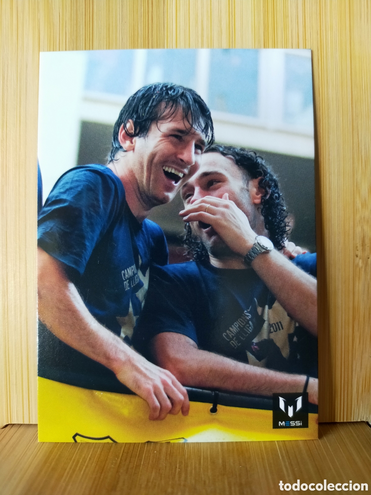 Cromos de F&uacute;tbol: 2013 CROMO OFFICIAL MESSI CARD COLLECTION EDITORIAL ICONS N 59