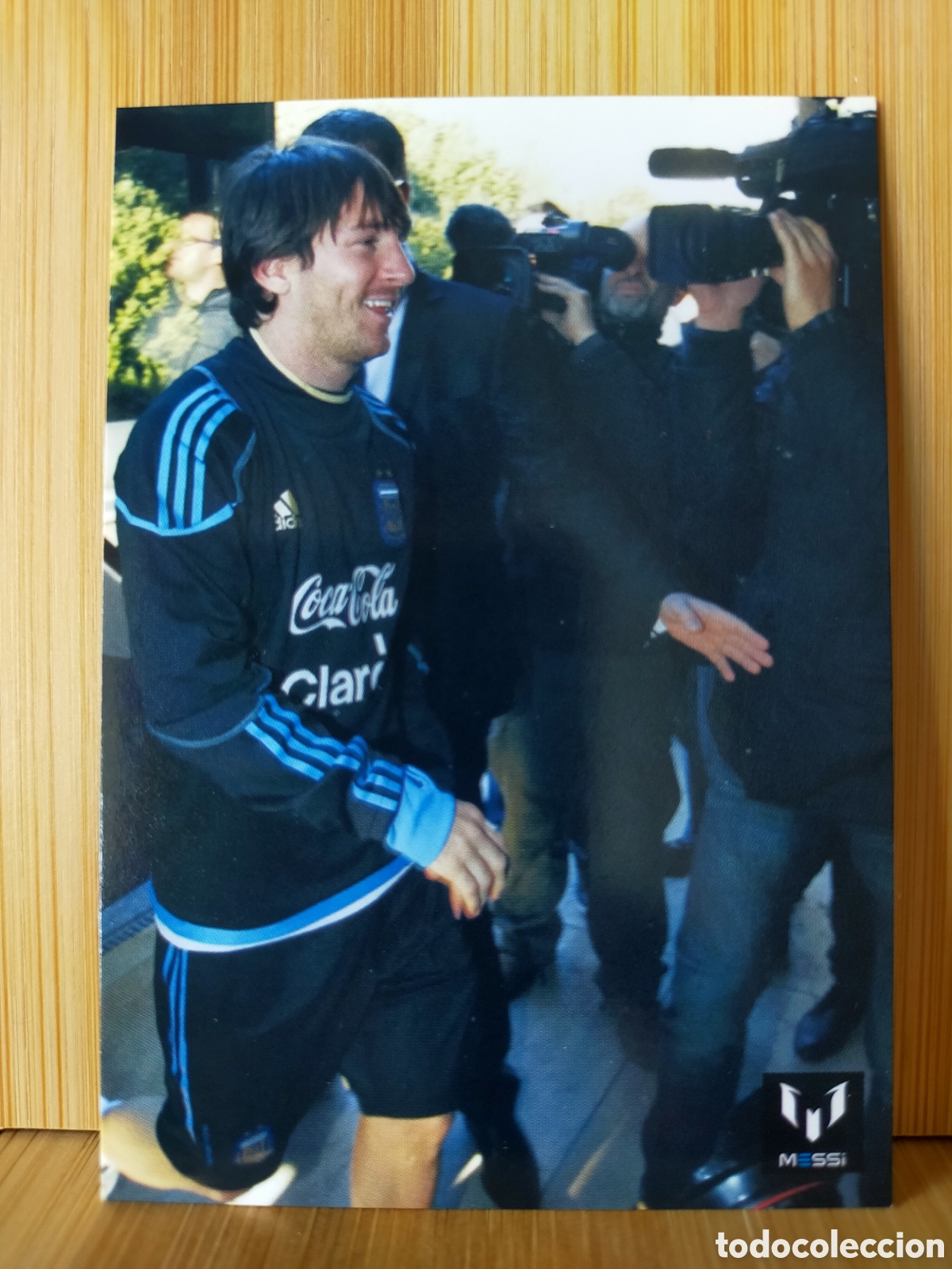 Cromos de F&uacute;tbol: 2013 CROMO OFFICIAL MESSI CARD COLLECTION EDITORIAL ICONS N 79