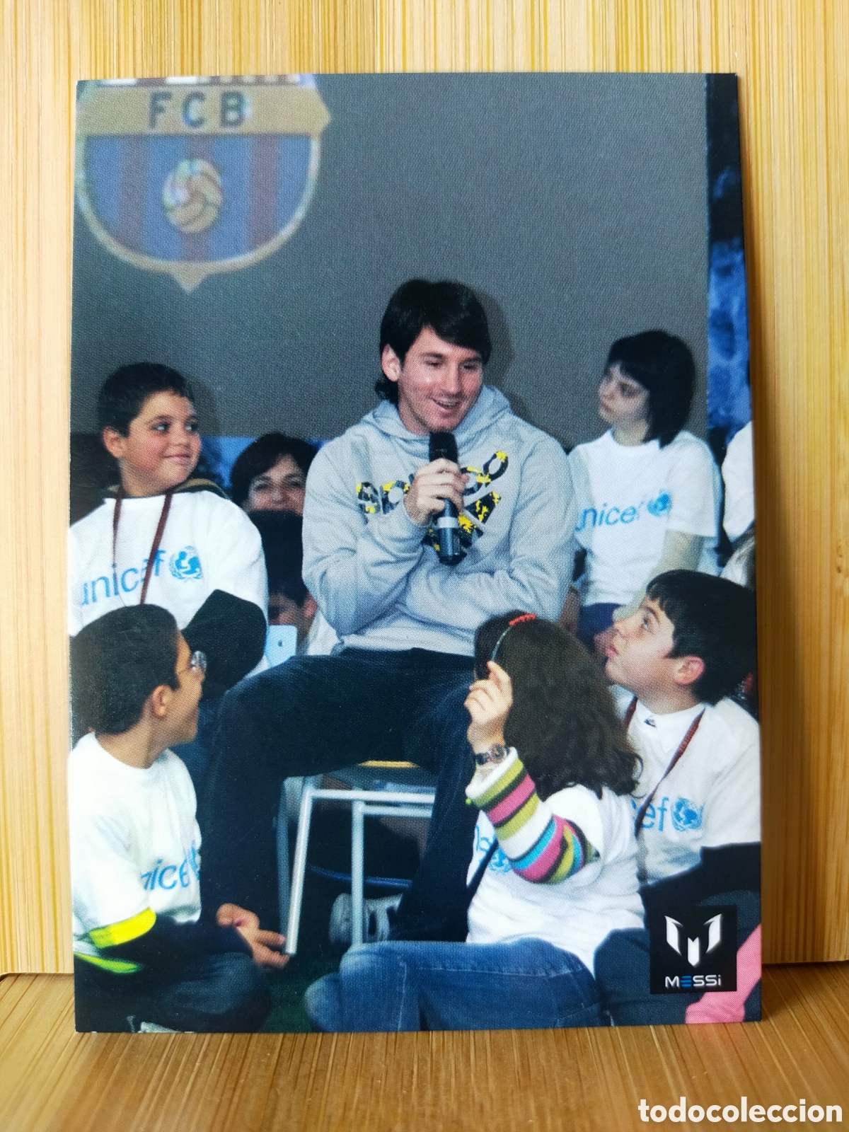 Cromos de F&uacute;tbol: 2013 CROMO OFFICIAL MESSI CARD COLLECTION EDITORIAL ICONS N 96