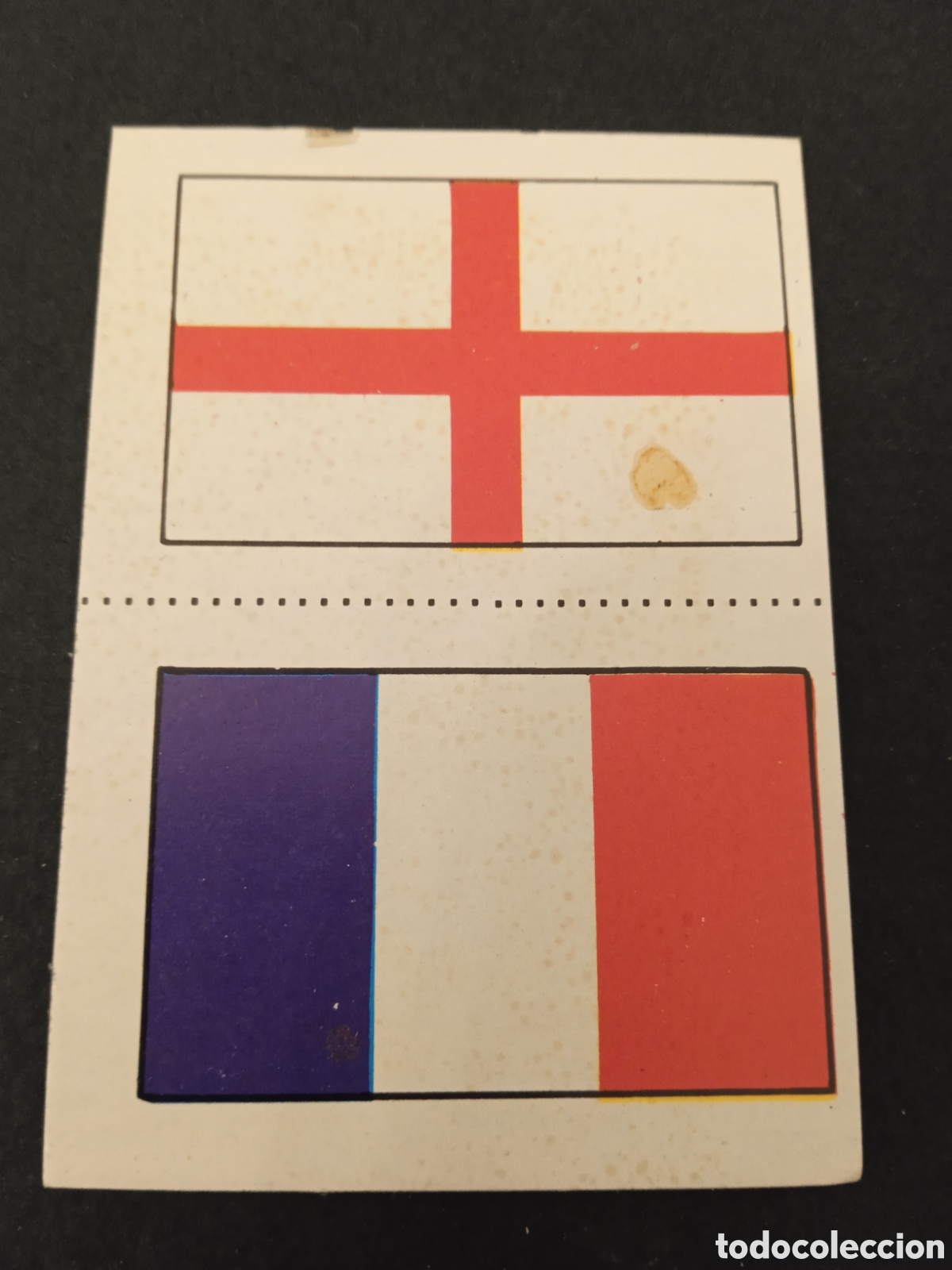 Cromos de F&uacute;tbol: 294 ESCUDOS INGLATERRA FRANCIA UK ENGLAND FRANCE ESPA&Ntilde;A 82 1982 EDICI&Oacute;N EDITORIAL FHER MUNDIAL CROMO