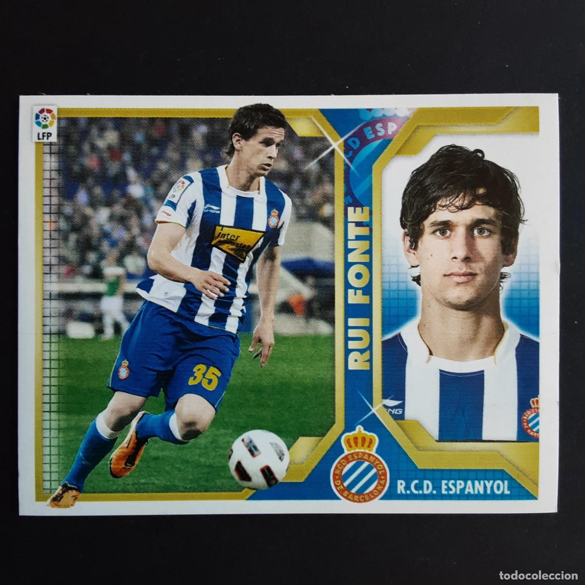Football Stickers: CROMO LIGA 2011 2012 11 12 COLECCIONES ESTE PANINI N&ordm;15B RUI FONTE-ESPANYOL NUNCA PEGADO