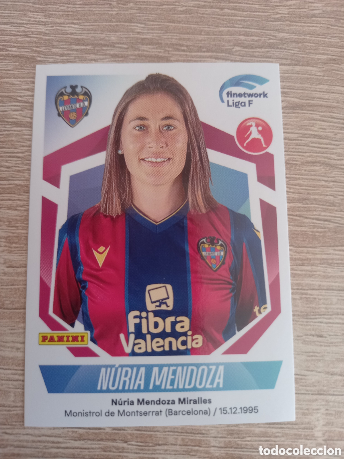 Cromos de Futebol: Panini liga femenina 2022 2023 22 23 193 Nuria Mendoza Levante