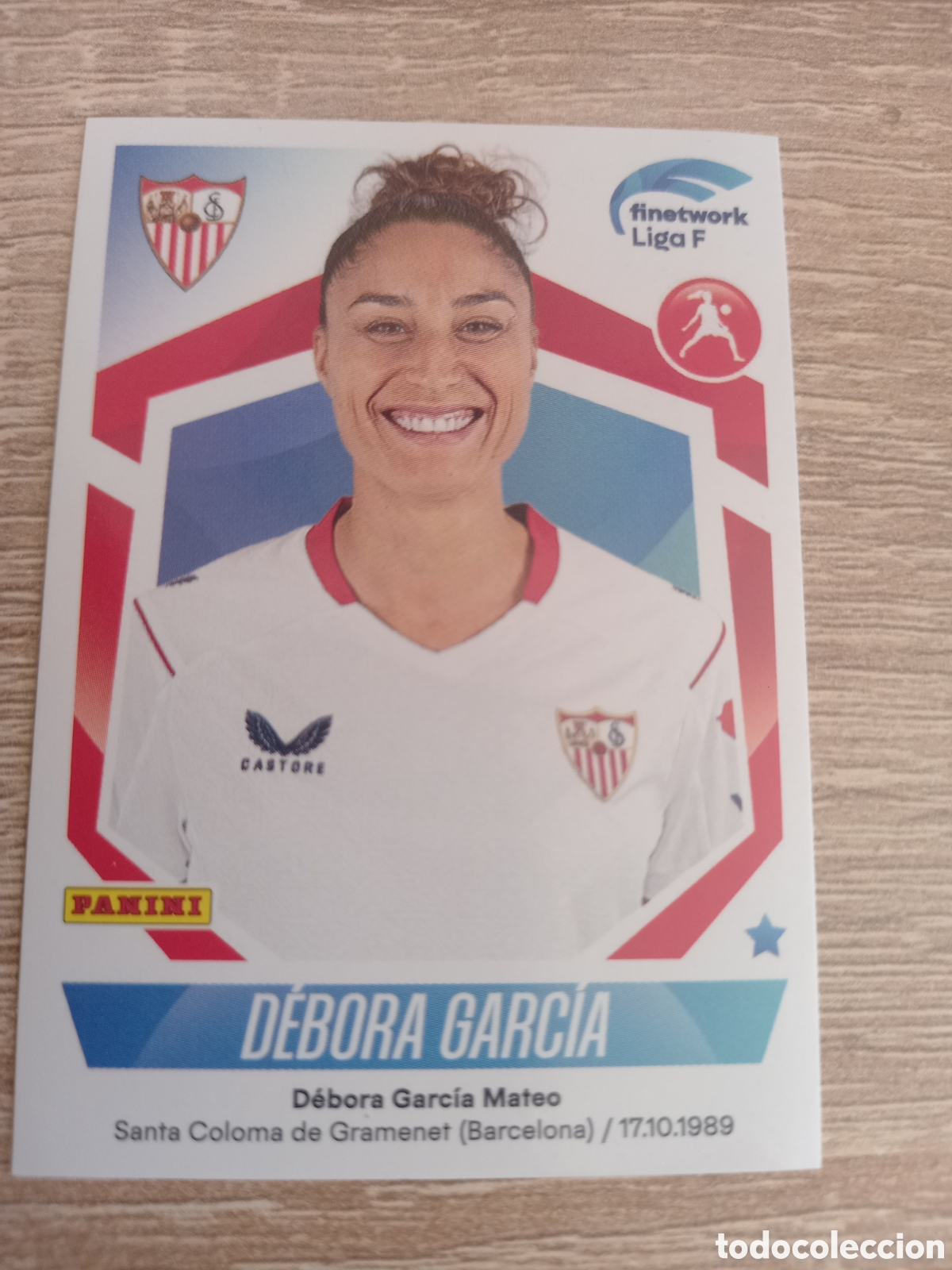 Figurine di Calcio: Panini liga femenina 2022 2023 22 257 D&eacute;bora Garc&iacute;a Sevilla