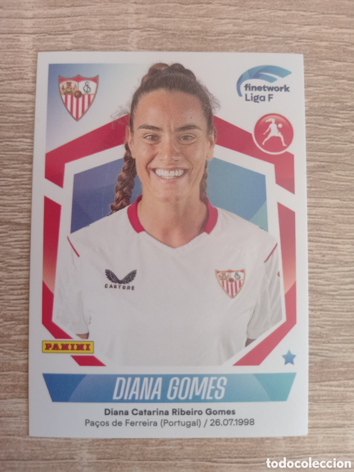 Figurine di Calcio: Panini liga femenina 2022 2023 22 259 Diana Gomes Sevilla