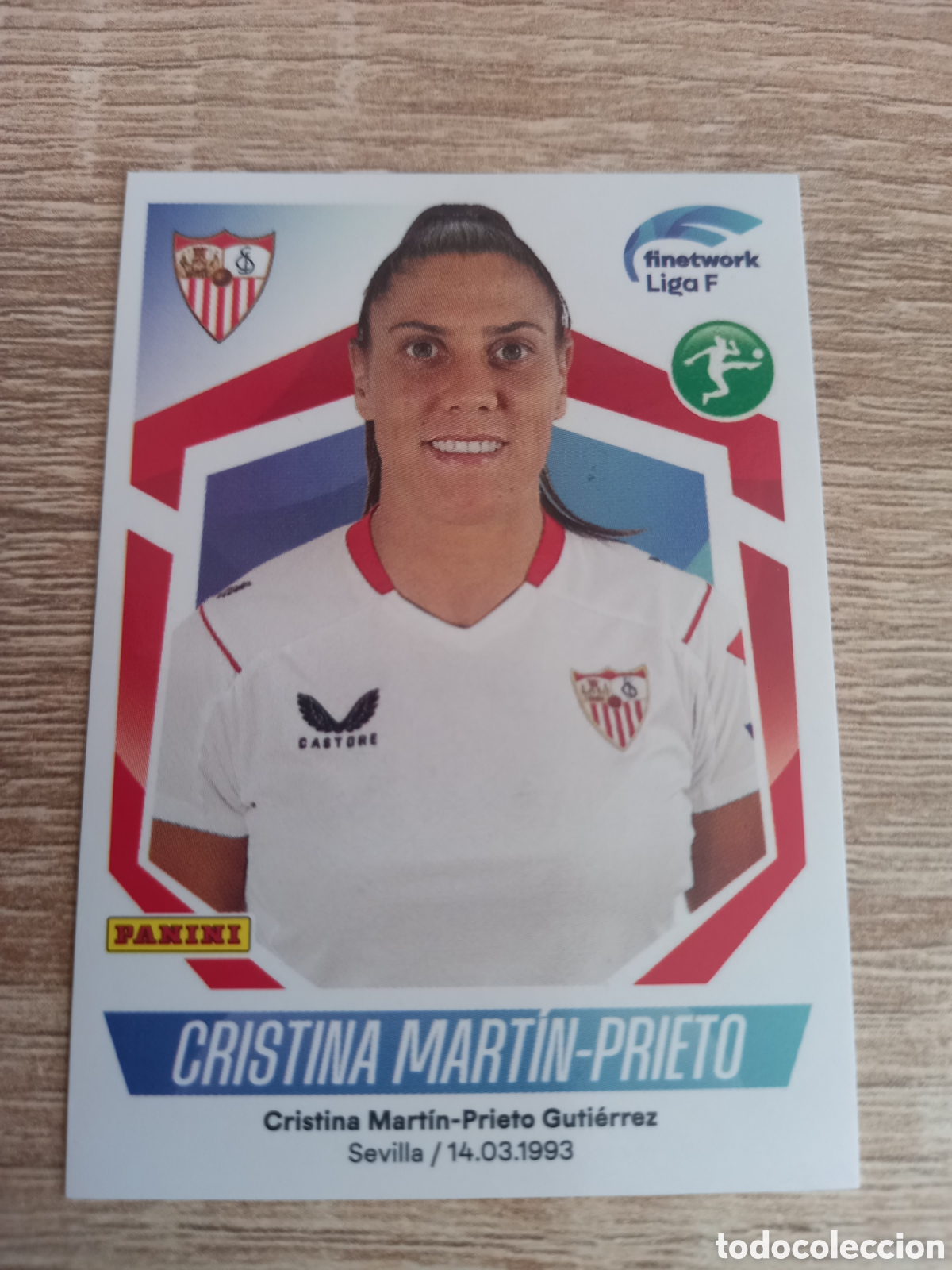 Figurine di Calcio: Panini liga femenina 2022 2023 22 268 Cristina Mart&iacute;n-Prieto Sevilla