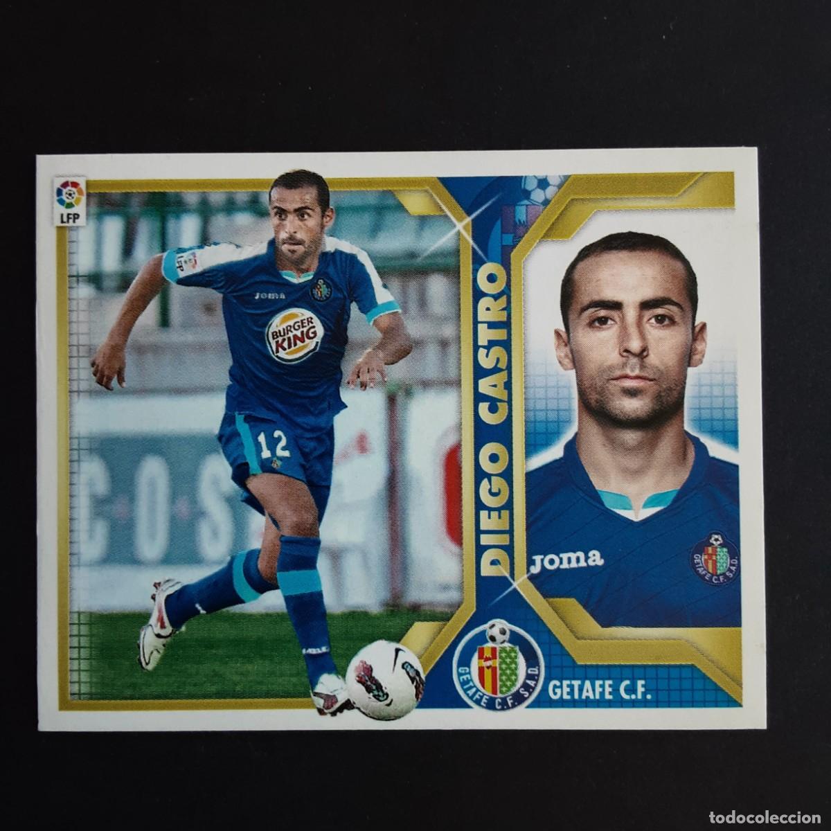 Football Stickers: CROMO LIGA 2011 2012 11 12 COLECCIONES ESTE PANINI N&ordm;11 DIEGO CASTRO-GETAFE NUNCA PEGADO