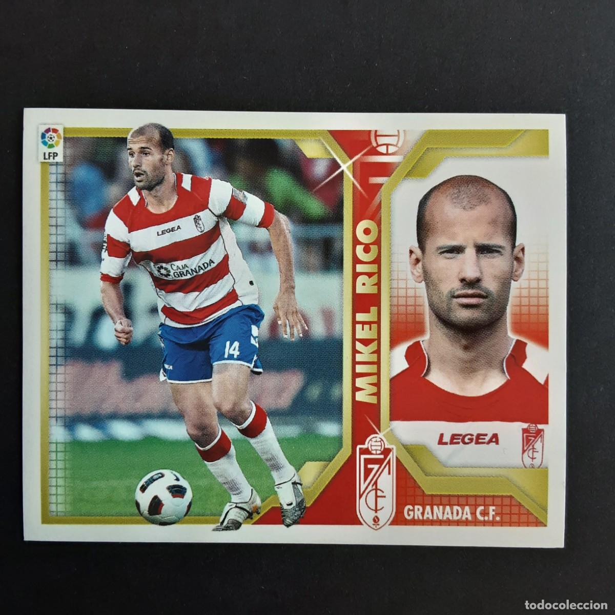 Fu&szlig;ball-Sticker: CROMO LIGA 2011 2012 11 12 COLECCIONES ESTE PANINI N&ordm;10 MIKEL RICO-GRANADA NUNCA PEGADO