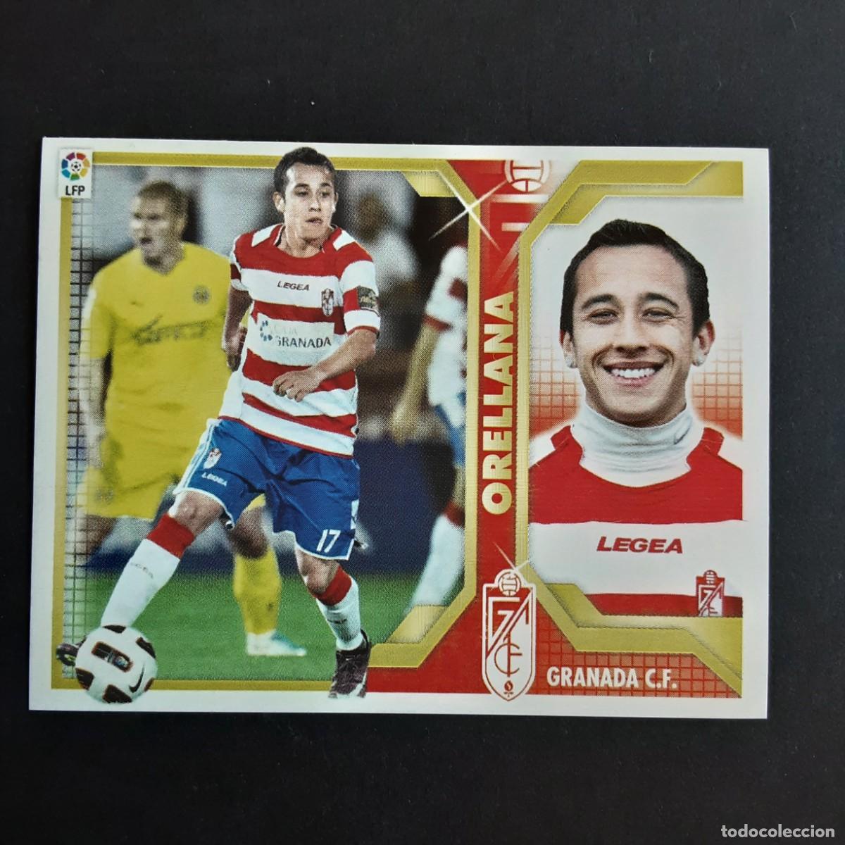 Cromos de F&uacute;tbol: CROMO LIGA 2011 2012 11 12 COLECCIONES ESTE PANINI N&ordm;14 ORELLANA-GRANADA NUNCA PEGADO