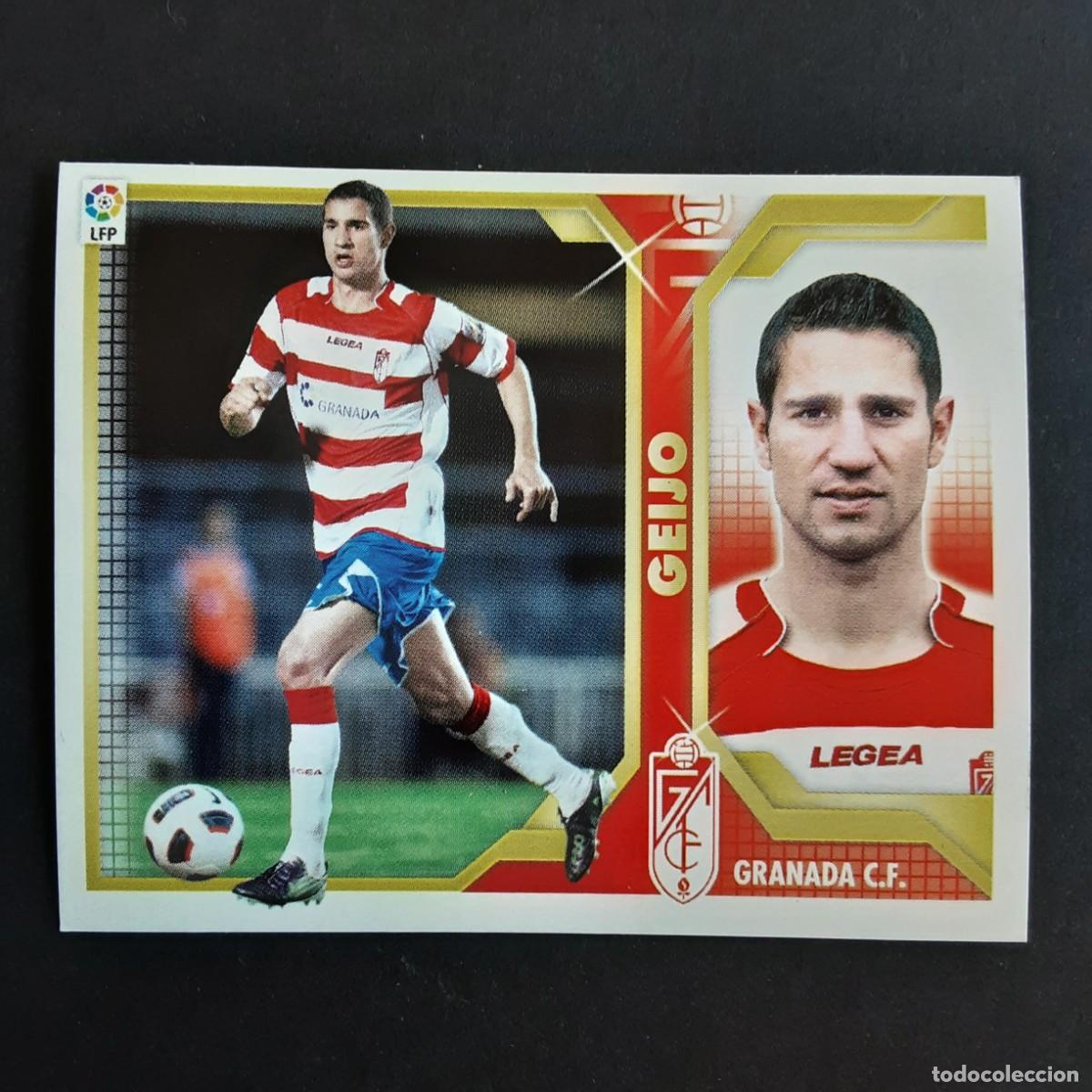 Cromos de F&uacute;tbol: CROMO LIGA 2011 2012 11 12 COLECCIONES ESTE PANINI N&ordm;16 GEIJO-GRANADA NUNCA PEGADO