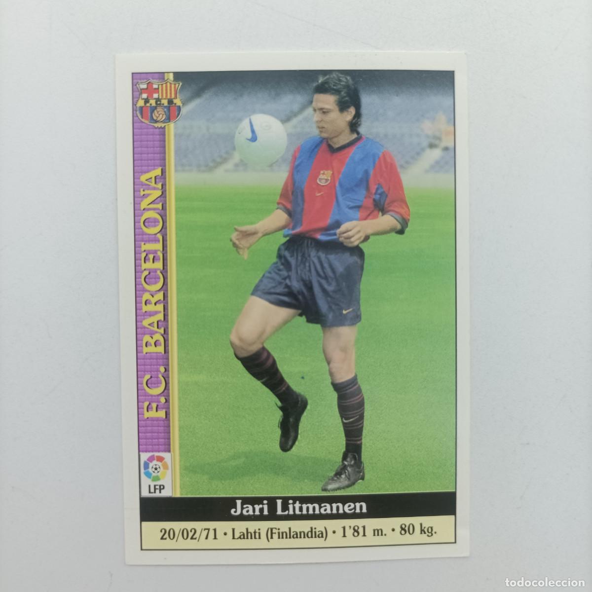 Cromos de F&uacute;tbol: MUNDICROMO- LAS FICHAS DE LA LIGA 2000 -LITMANEN-N.443