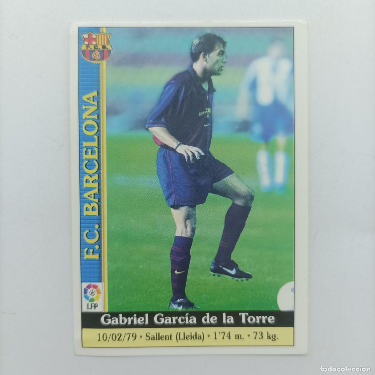 Football Stickers: MUNDICROMO- LAS FICHAS DE LA LIGA 2000 -GABRI-N.486