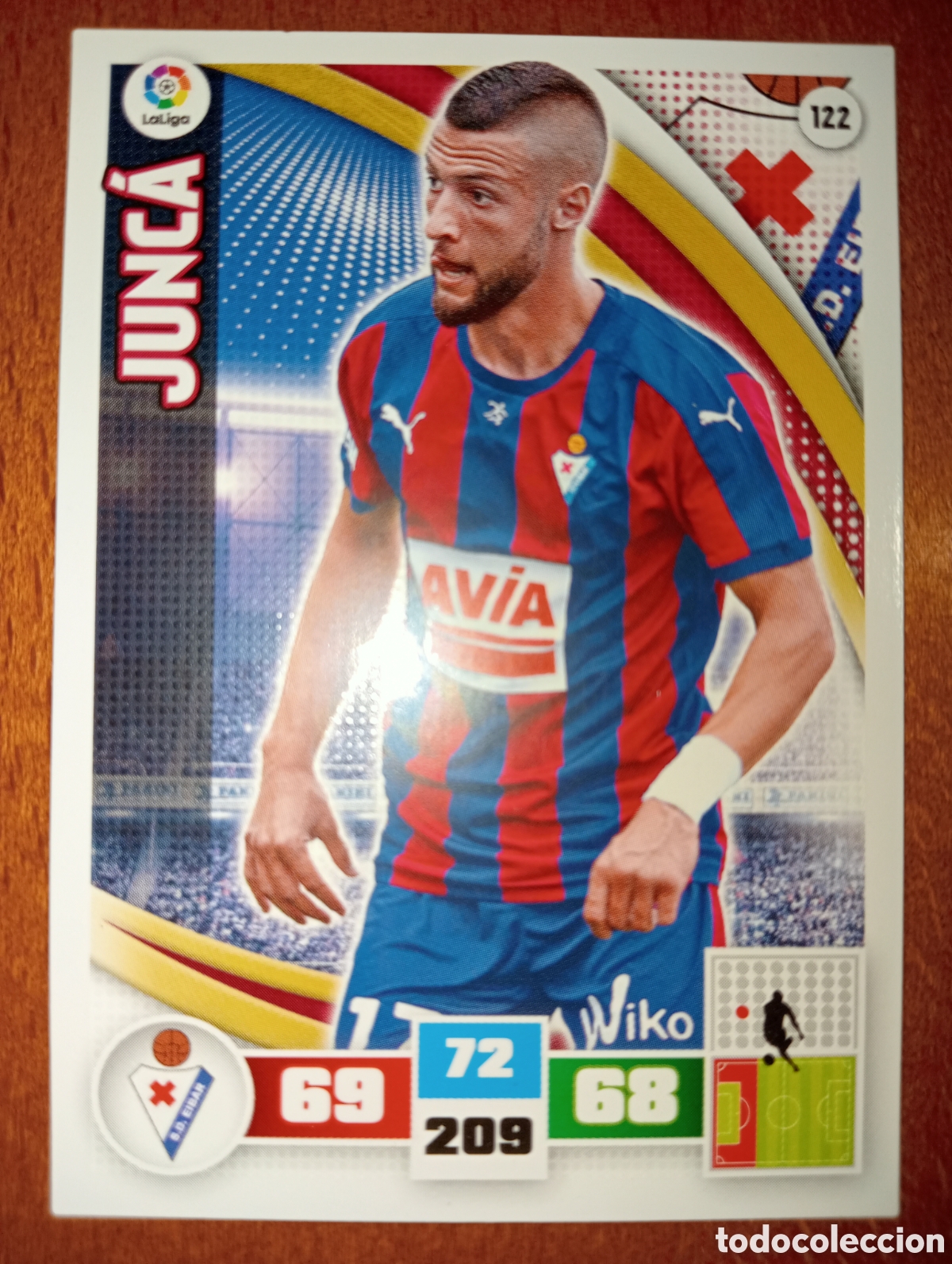 Cromos de f&uacute;tbol: Junca n&deg;122 Adrenalyn XL 15/16 Eibar - Foto 1