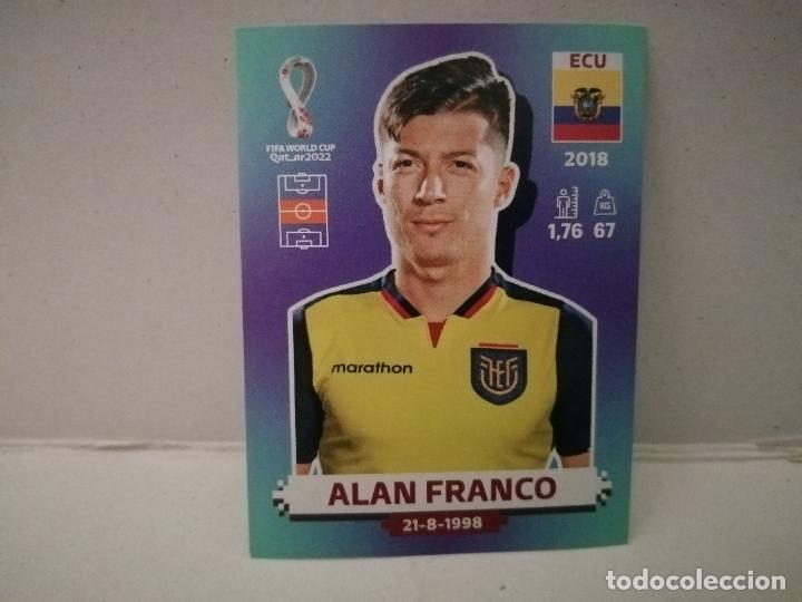 Figurine di Calcio: cromo futbol mundial 2022 qatar fifa world cup ecuador 12 ALAN FRANCO