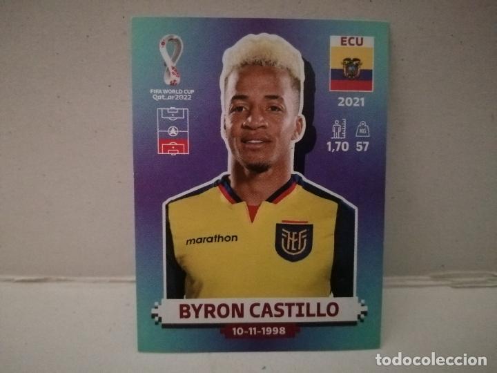 Cromos de Futebol: cromo futbol mundial 2022 qatar fifa world cup ecuador 6 BYRON CASTILLO