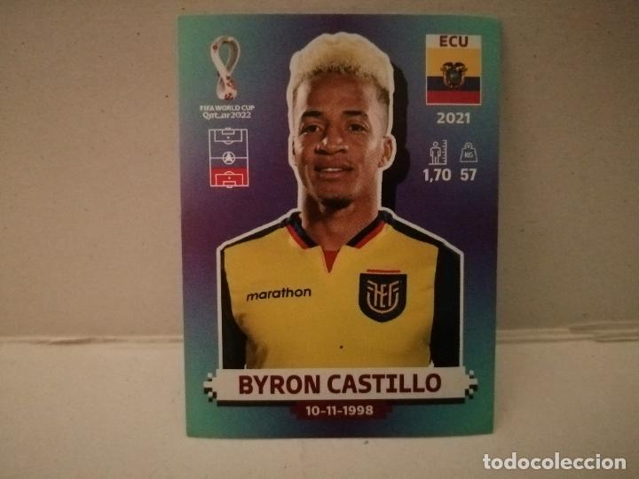 Cromos de Futebol: cromo futbol mundial 2022 qatar fifa world cup ecuador 6 BYRON CASTILLO