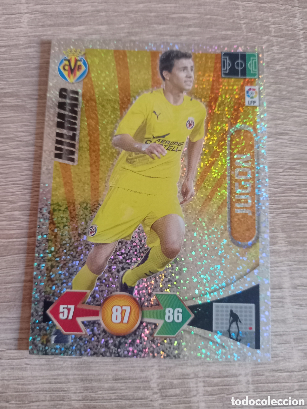 Figurine di Calcio: Panini Adrenalyn 2009 2010 09 10 Nilmar Villarreal jugon