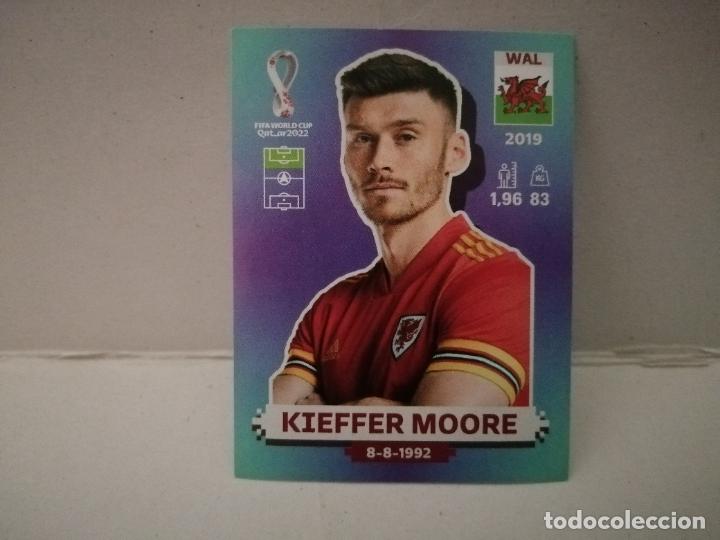 Figurine di Calcio: cromo futbol mundial 2022 qatar fifa world cup gales 20 kieffer moore