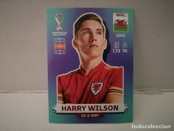 Figurine di Calcio: cromo futbol mundial 2022 qatar fifa world cup gales 16 harry wilson