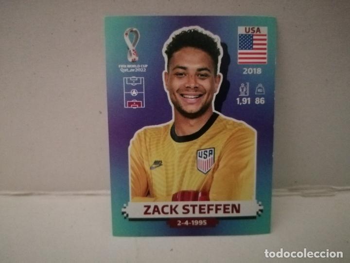Cromos de F&uacute;tbol: cromo futbol mundial 2022 qatar fifa world cup USA 4 zack steffen