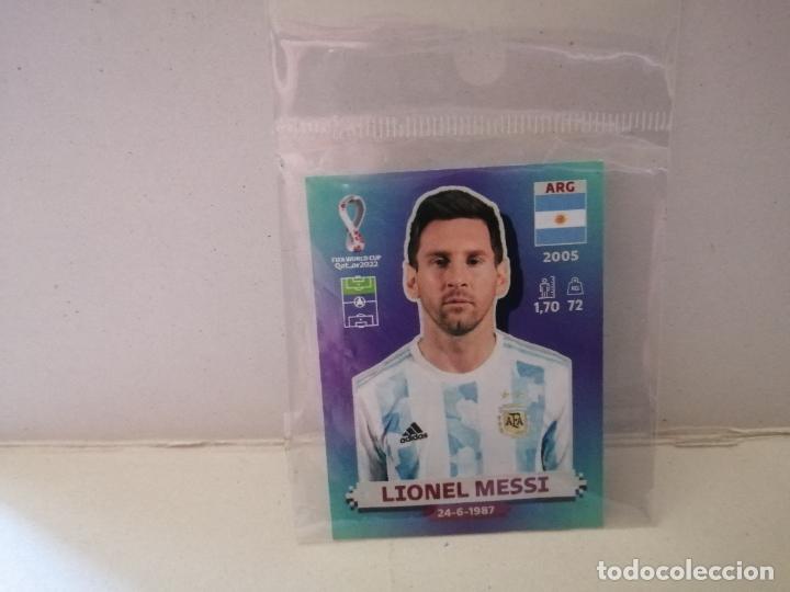 Cromos de f&uacute;tbol: cromo futbol mundial 2022 qatar fifa world cup ARGENTINA 20 LIONEL MESSI