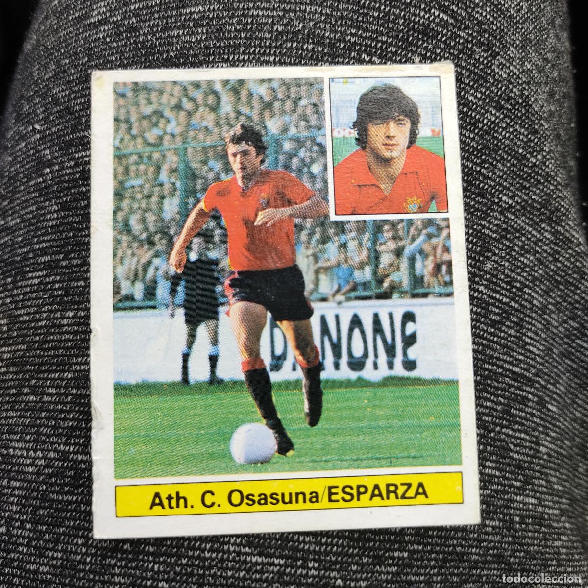 Fu&szlig;ball-Sticker: Liga Este 1981/82 - Esparza - Osasuna - futbol liga espa&ntilde;ola - Ediciones Este