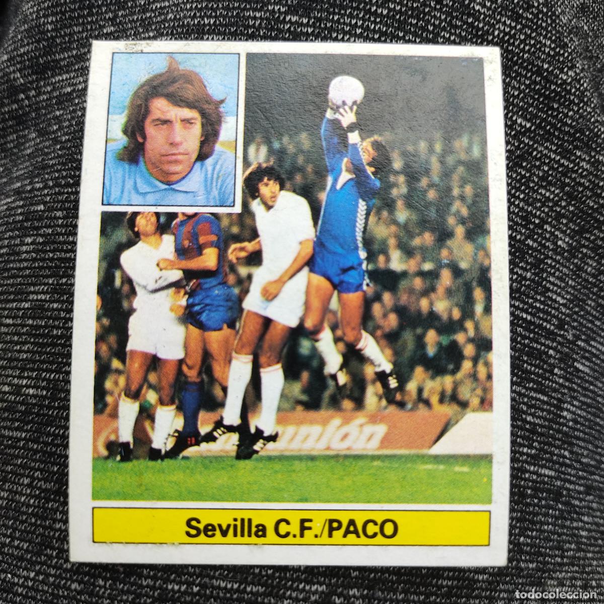 Fu&szlig;ball-Sticker: Liga Este 1981/82 - Paco - Sevilla - futbol liga espa&ntilde;ola - Ediciones Este
