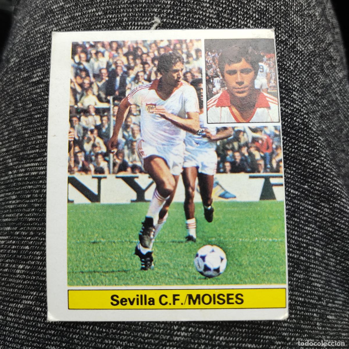 Fu&szlig;ball-Sticker: Liga Este 1981/82 - Moises - Sevilla - futbol liga espa&ntilde;ola - Ediciones Este