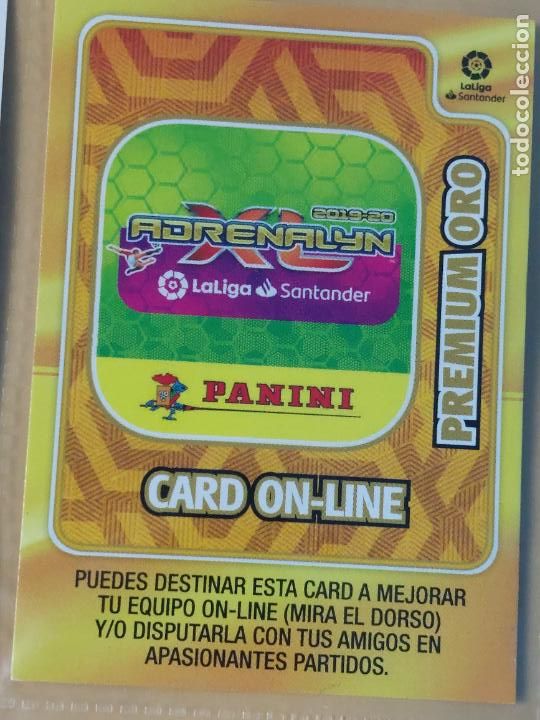 Cartes &agrave; collectionner de Football: FICHA - PREMIUM ORO - ADRENALYN 19 20 - PANINI 2019 20 - CROMO - EDICION LIMITADA - CARD ON LINE