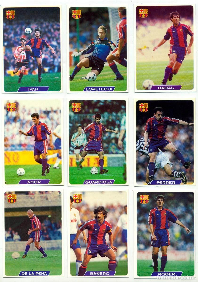 Cromos de f&uacute;tbol: GUARDIOLA N&ordm; 66 BARCELONA MUNDICROMO MC FICHAS LIGA 95 96 1995 1996 BAR&Ccedil;A NUEVO
