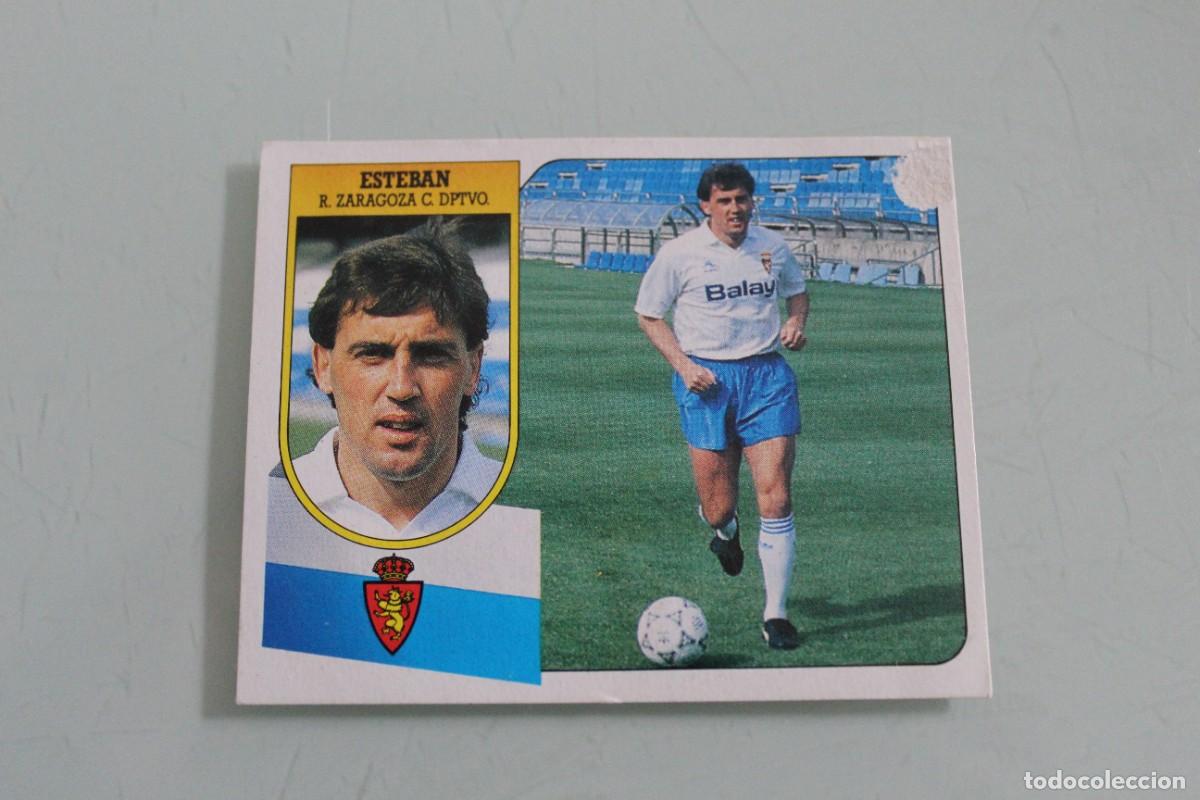 Football Stickers: ESTE 91 92 ESTEBAN RECUPERADO DE &Aacute;LBUM + REGALO (LEER DESCRIPCI&Oacute;N ANUNCIO)