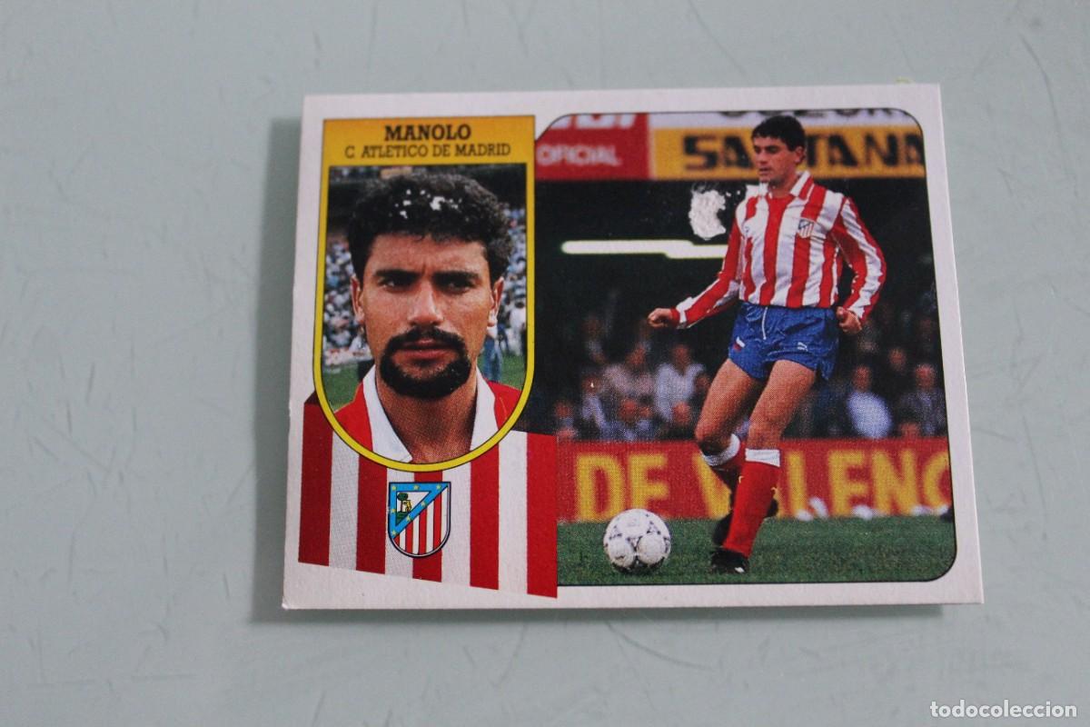 Cromos de F&uacute;tbol: ESTE 91 92 MANOLO RECUPERADO DE &Aacute;LBUM + REGALO (LEER DESCRIPCI&Oacute;N ANUNCIO)