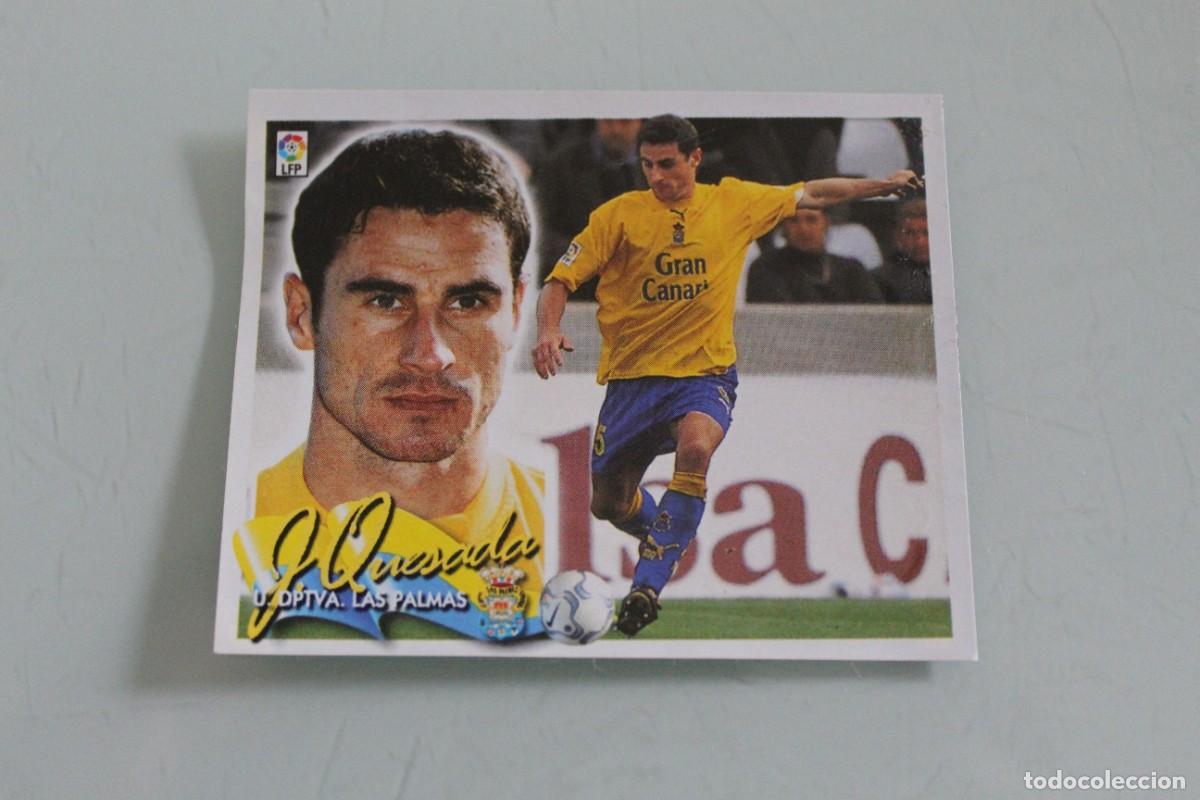 Cromos de F&uacute;tbol: ESTE 00 01 J.QUESADA RECUPERADO DE &Aacute;LBUM + REGALO (LEER DESCRIPCI&Oacute;N ANUNCIO)