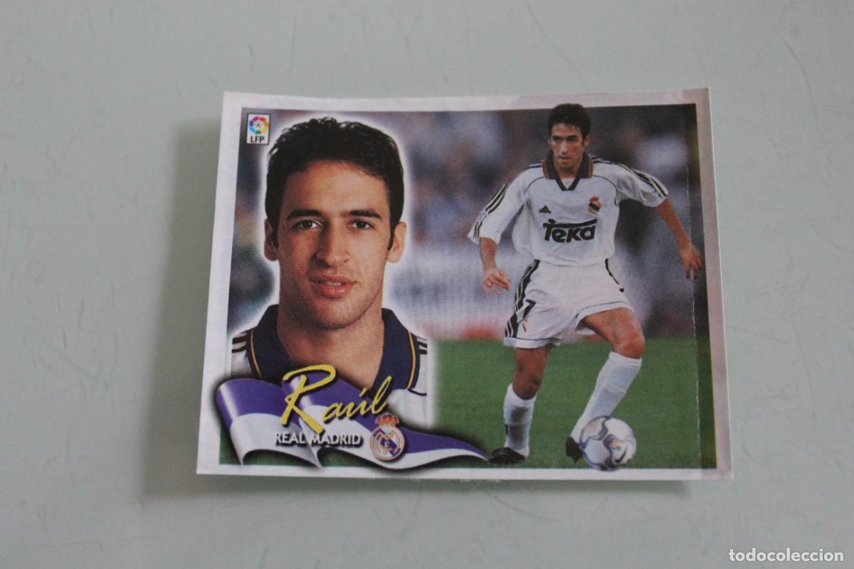 Cromos de F&uacute;tbol: ESTE 00 01 RA&Uacute;L RECUPERADO DE &Aacute;LBUM + REGALO (LEER DESCRIPCI&Oacute;N ANUNCIO)