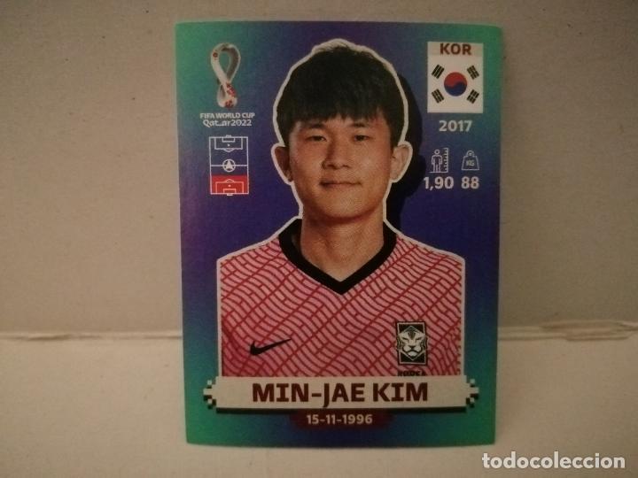 Cromos de F&uacute;tbol: cromo futbol mundial 2022 qatar fifa world cup corea 7 min-jae kim