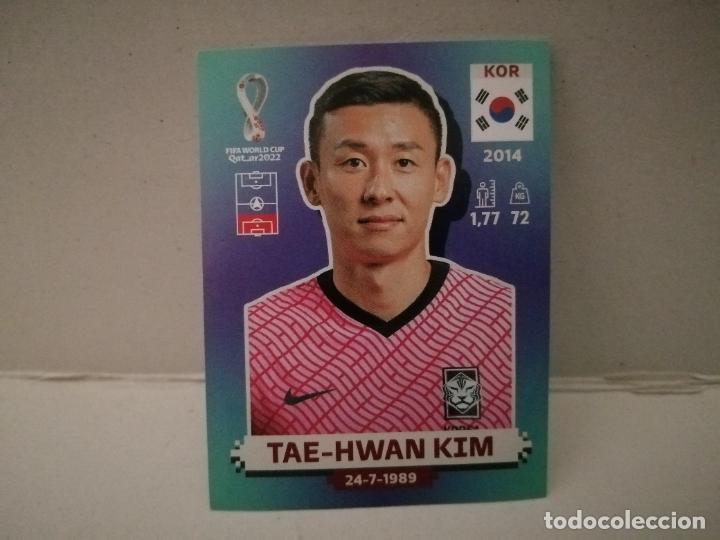 Figurine di Calcio: cromo futbol mundial 2022 qatar fifa world cup corea 6 tae-hwan kim