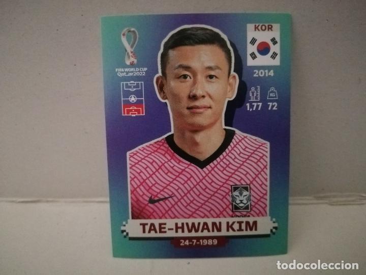 Figurine di Calcio: cromo futbol mundial 2022 qatar fifa world cup corea 6 tae-hwan kim