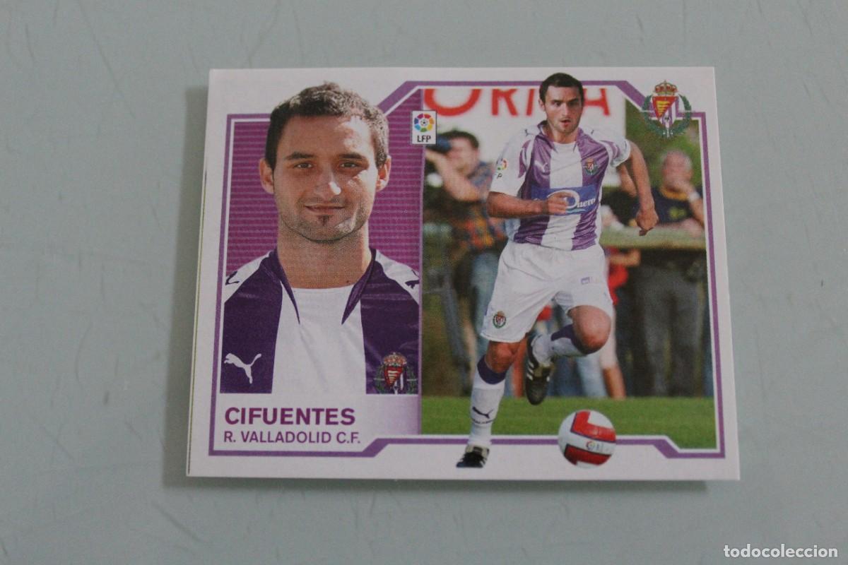 Cromos de f&uacute;tbol: ESTE 07 08 CIFUENTES COLOCA ERROR DE IMPRESI&Oacute;N - Foto 1