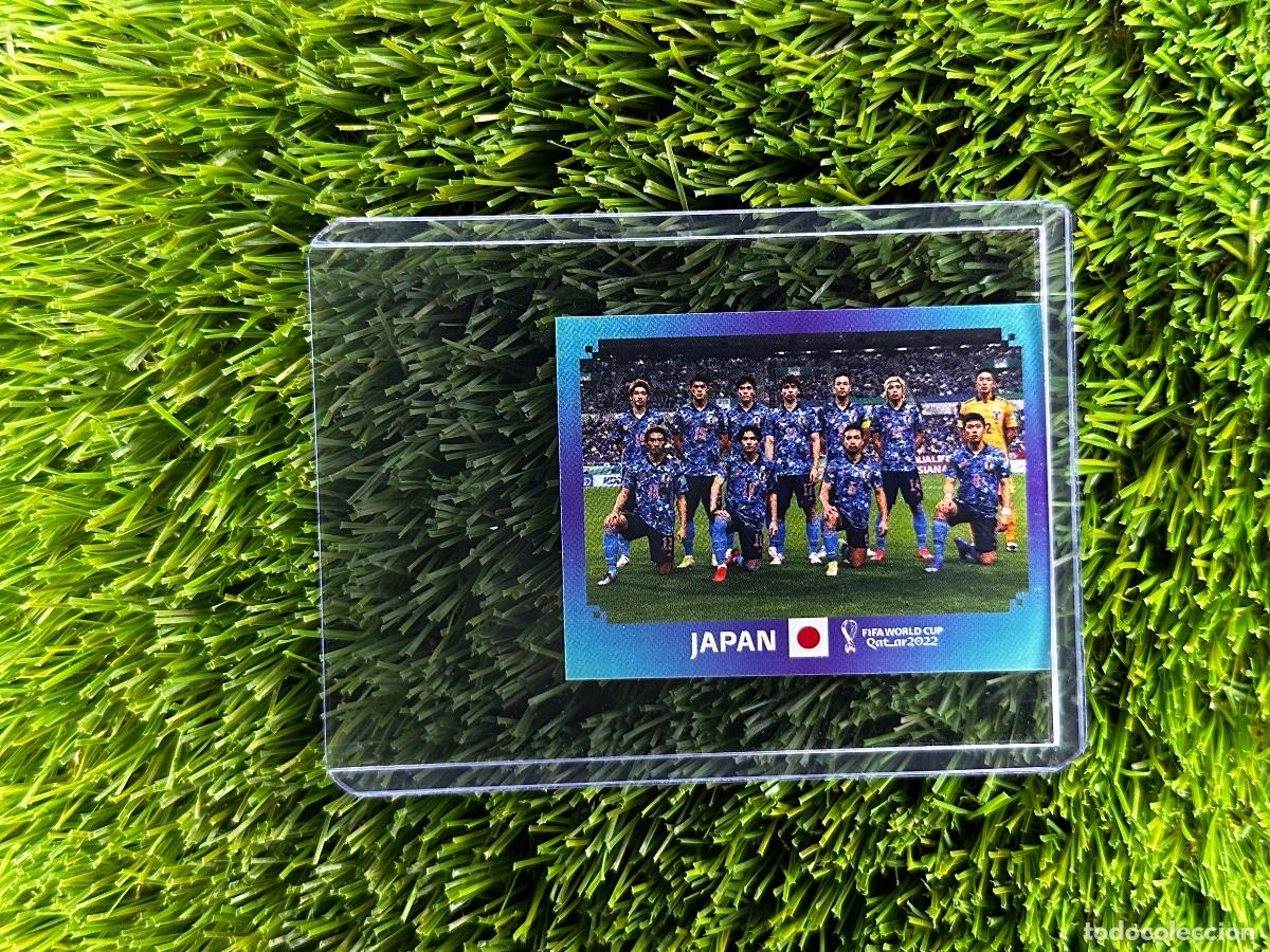 Cromos de F&uacute;tbol: N&ordm; JPN1 Equipo Jap&oacute;n Mundial Qatar 2022 Stickers