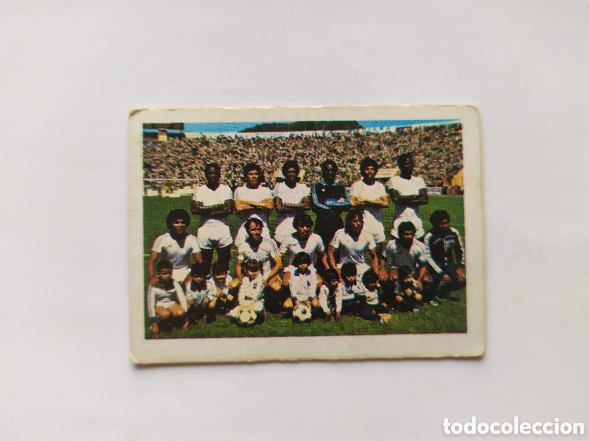 Cromos de f&uacute;tbol: Mundial Espa&ntilde;a 1982 Artua 82 alineaci&oacute;n n&deg; 18 Honduras sin pegar