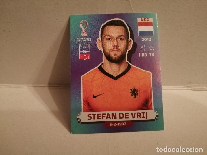 Football Stickers: cromo futbol mundial 2022 qatar fifa world cup holanda 7 stefan de vrij