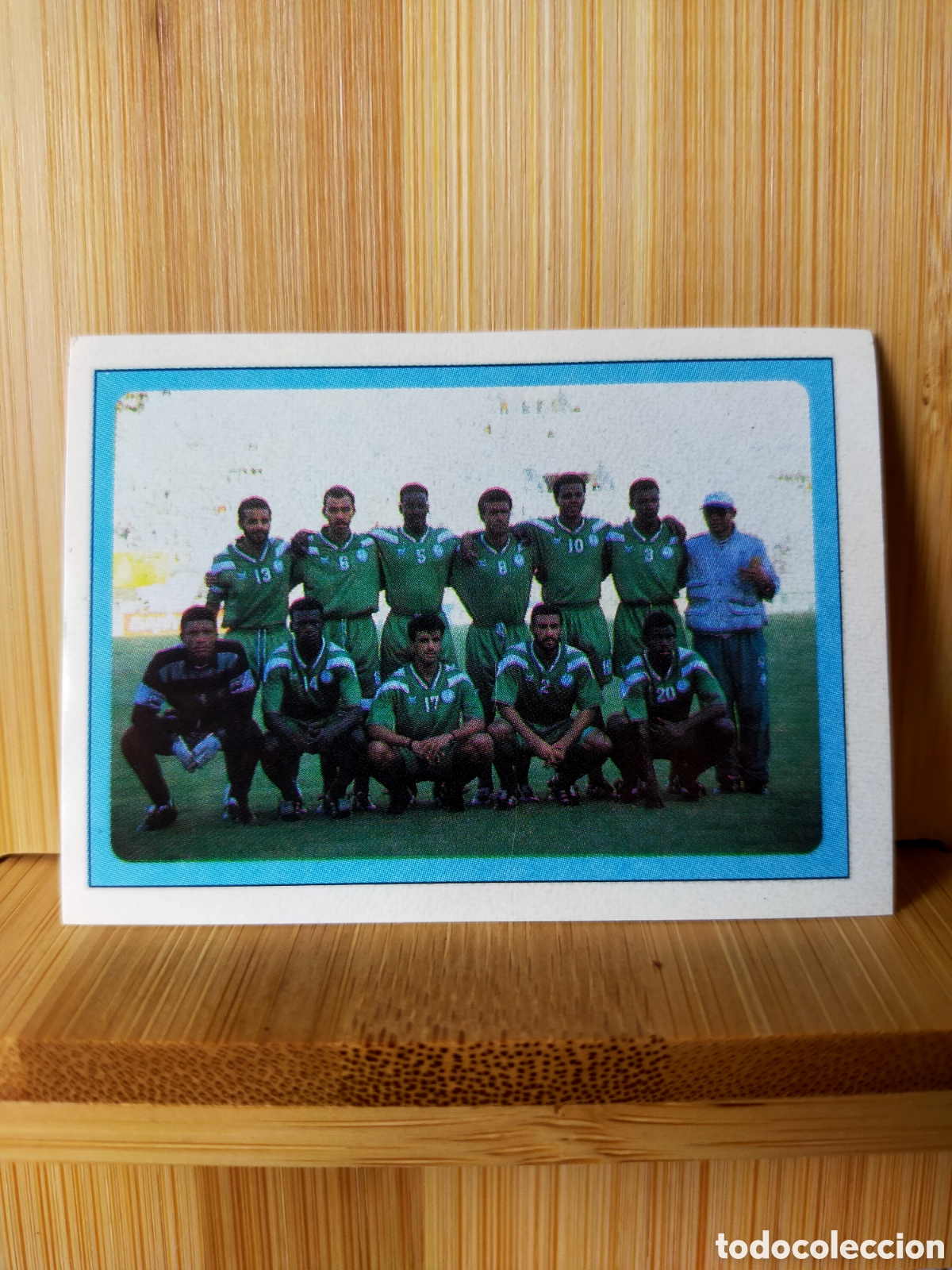 Figurine di Calcio: 1994 CROMO NUNCA PEGADO EDICIONES ESTADIO MUNDIAL USA 94 ARABIA SAUDI EQUIPO N 429