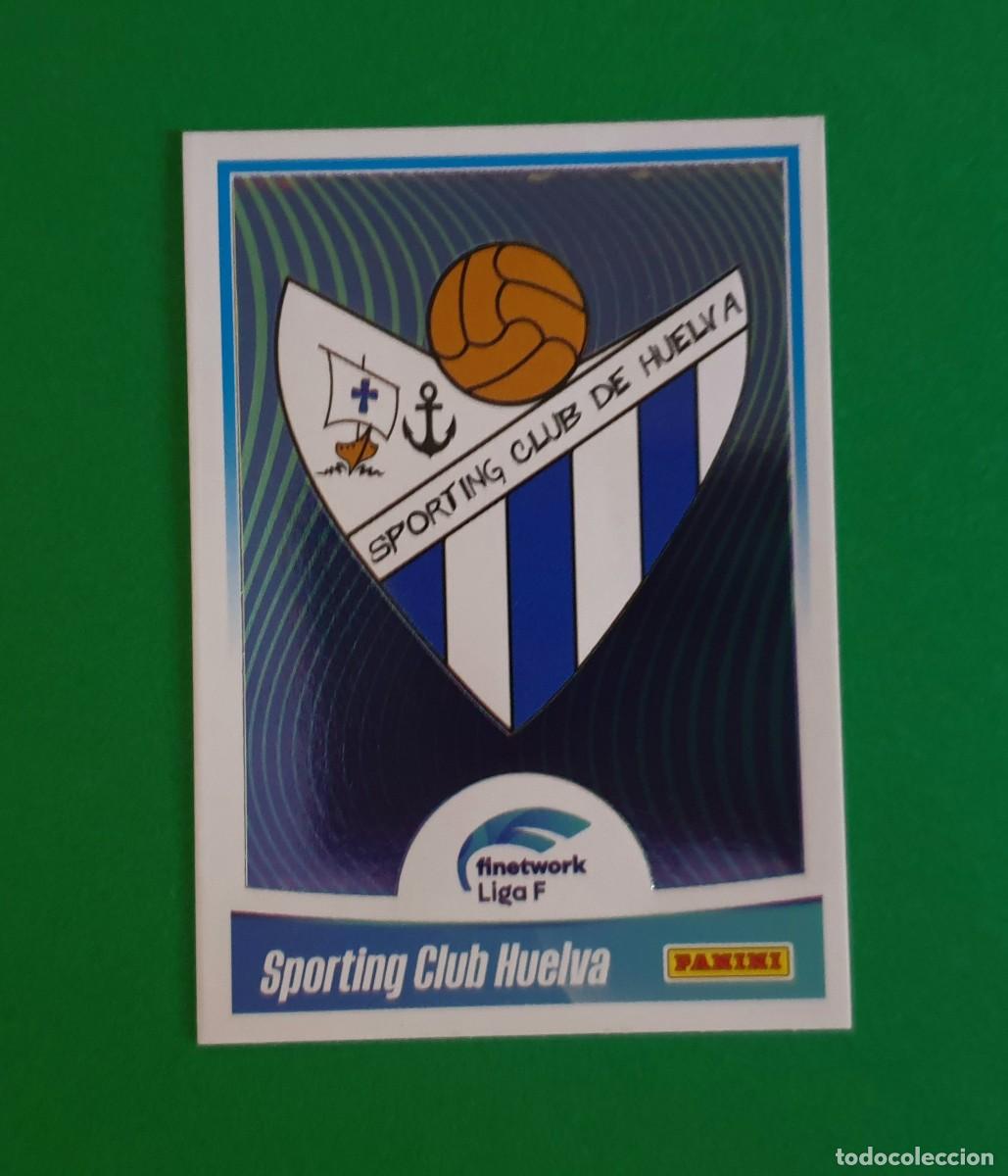 Fu&szlig;ball-Sticker: 41 ESCUDO - SPORTING CLUB HUELVA - LIGA FEMENINA F 2022-23 - 22/23 - PANINI (NUEVO)