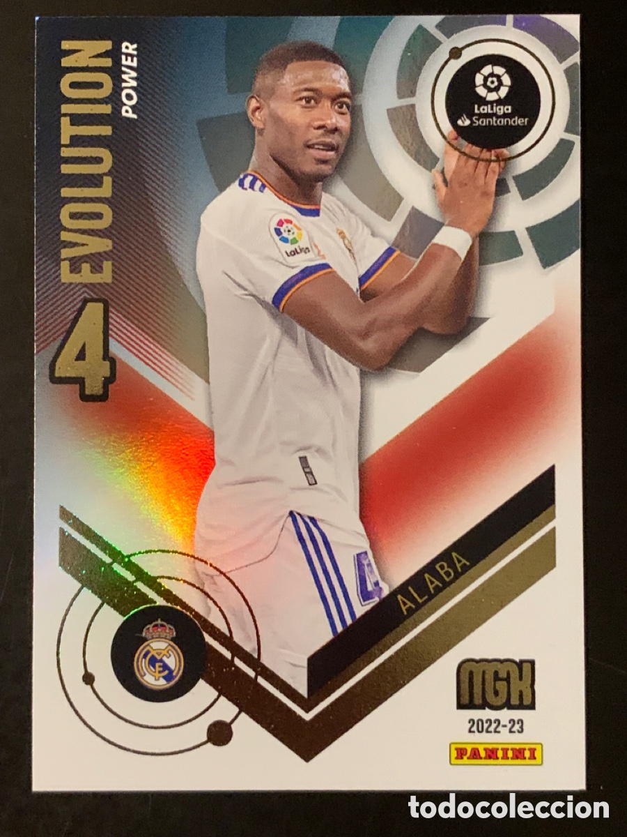 Cromos de F&uacute;tbol: Alaba Evolution Power P370 Real Madrid Megacracks 2022/23