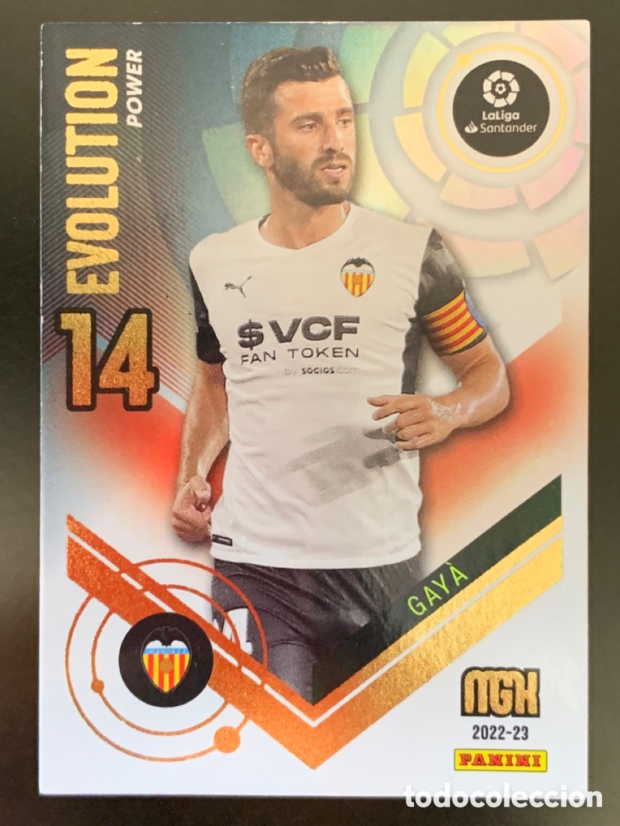 Cromos de F&uacute;tbol: Gay&aacute; Evolution Power P387 Valencia Megacracks 2022/23