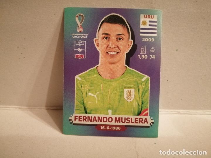 Cromos de F&uacute;tbol: cromo futbol mundial 2022 qatar fifa world cup uruguay 3 fernando muslera