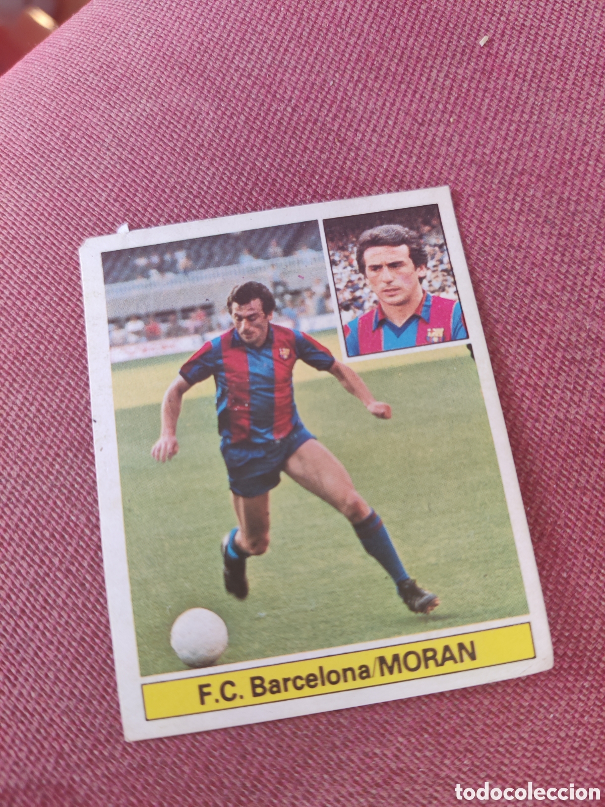 Cromos de f&uacute;tbol: Moran Barcelona este 1981 1981 1982 - Foto 1