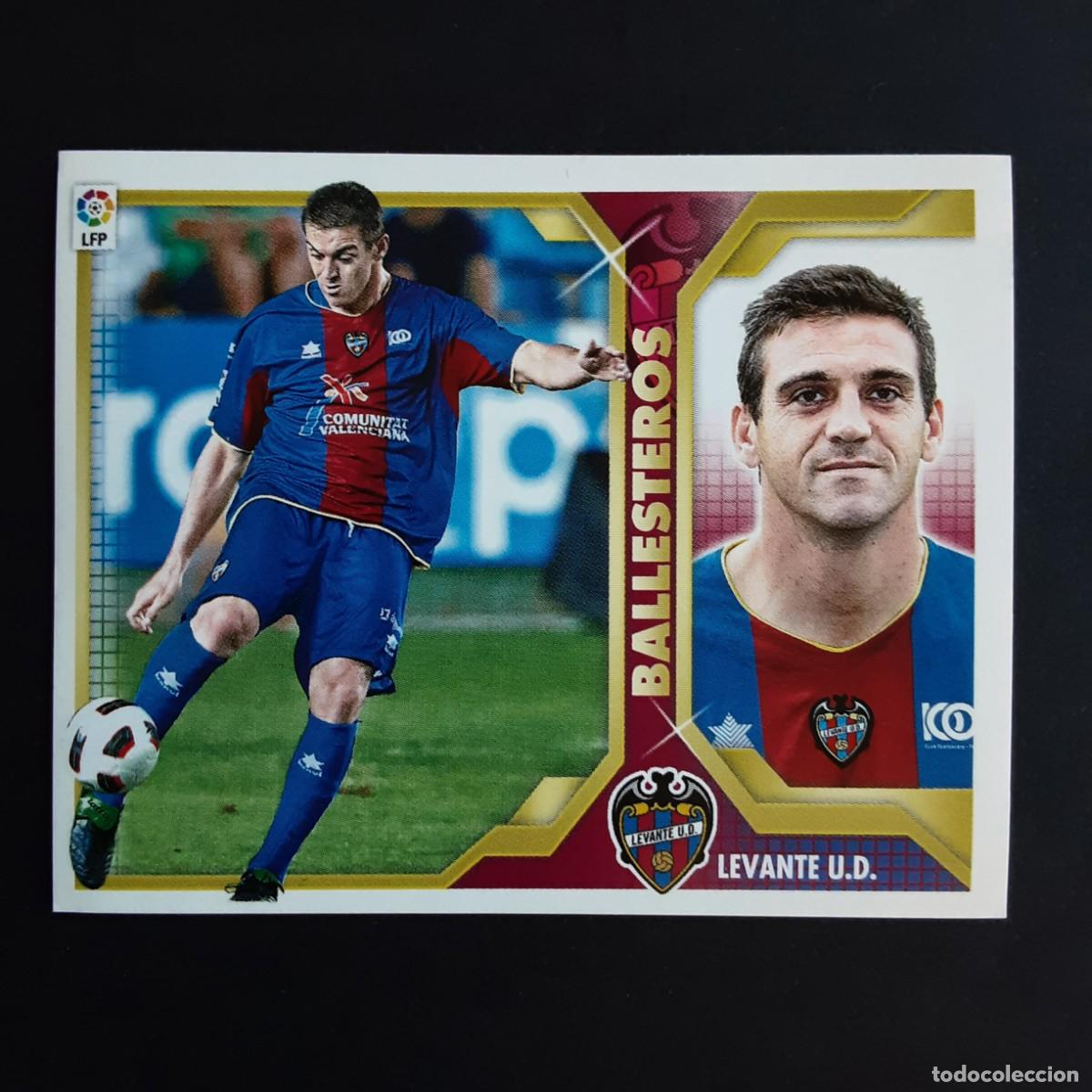Cromos de F&uacute;tbol: CROMO LIGA 2011 2012 11 12 COLECCIONES ESTE PANINI N&ordm;5 BALLESTEROS-LEVANTE NUNCA PEGADO
