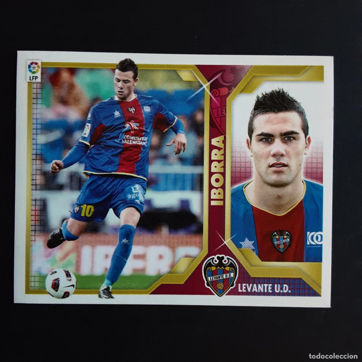 Cromos de F&uacute;tbol: CROMO LIGA 2011 2012 11 12 COLECCIONES ESTE PANINI N&ordm;9A IBORRA-LEVANTE NUNCA PEGADO